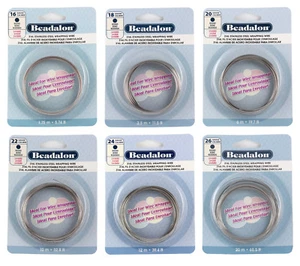 Beadalon 316L Edelstahl Rund Verpackung Basteln Draht Karton Box * viele Größen - Bild 1 von 6
