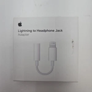 Adaptor for Apple I-PHONE Lightning to Headphone Jack (New OEM Part) - Zdjęcie 1 z 4