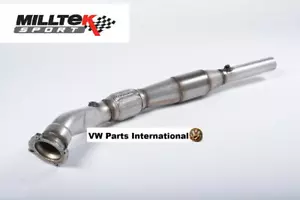 Per Audi TT 1.8T 150 180 Milltek 3"" Grande tubo di scarico ad alta portata gatto sportivo - Foto 1 di 1