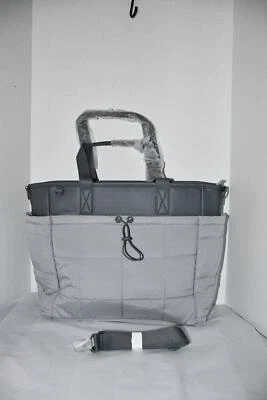 Bolso de Mano Acolchado Thirty One Commuter en Gris Susurro Nuevo con Etiquetas Foto 1 de 4