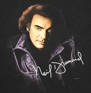M * vtg 90s 1993 NEIL DIAMOND concert tour t shirt * 20.151 - Picture 1 of 5