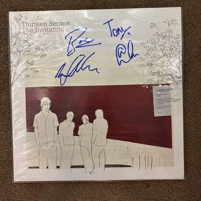 Thirteen Senses: The Invitation LP vinyl 2004 signed by the Band + 7”rare sealed Foto 1 de 3