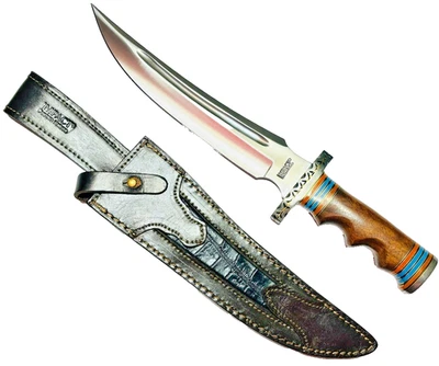 Impact Cutlery Custom Fixed Blade Bowie Handmade Knife 16" Dagger Sword Knives - Image 1 of 4