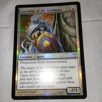 Guildpact Guardian Foil Magic The Gathering Card Collectible Used - Image 1 of 2