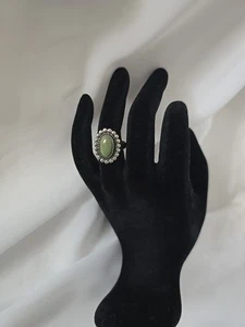 Vintage Bell Trading Post Sterling Silver And Turquoise Ring Size 5.5 - Picture 1 of 9
