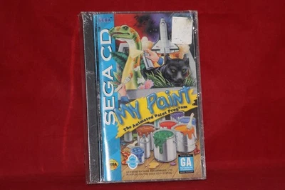 My Paint: The Animated Paint Program (Sega CD, 1994) Factory Sealed - Image 1 of 4
