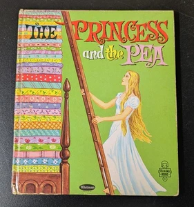 DIE PRINZESSIN UND DIE ERBSE Kinder Whitman Tell-A-Tale Buch Pru Herric 1961 - Bild 1 von 4