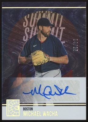 Michael Wacha #SS-MW 2022 Panini Capstone Summit Signatures Holo Plateado/25 Automático Foto 1 de 3