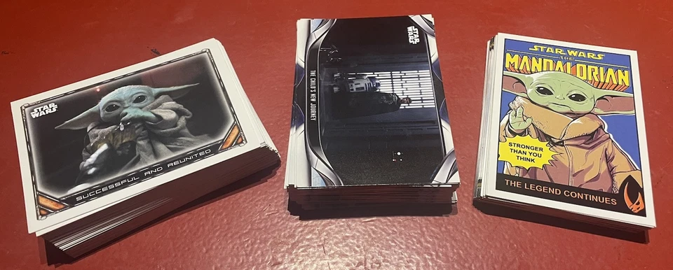 130 Cartes(image) Star Wars MANDALORIAN -Saison 1 - TOPPS - Aucune Double - Photo 1/4