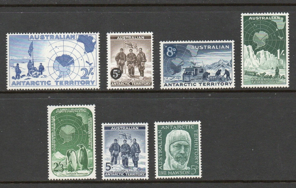 Australia - Antarctic Territory  - SG# 1 - 7 MLH /  Lot 1025158 - Image 1 of 1