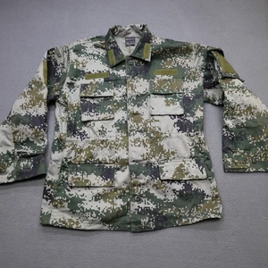 Giacca camicia mimetica digitale US Army taglia M cappotto esercito combattimento caccia escursionismo outdoor - Foto 1 di 14