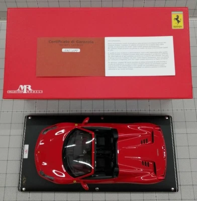 MR COLLECTION Ferrari 458 Spider Auto In Scala 1/18 - Immagine 1 di 4