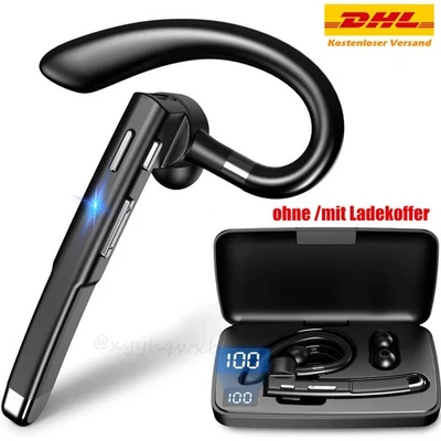 Cuffie Bluetooth wireless stereo auricolari senza fili senza/con custodia di ricarica - Immagine 1 di 4