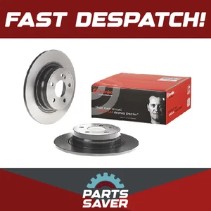 2x Brake Discs Pair Solid Rear 300mm 08.A612.41 Brembo Set 2044230612 2044230912 - Picture 1 of 8