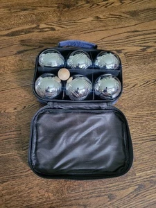 Obut Pétanque Boules Set (6 Balls) With Case | Made in France | See Pictures - Picture 1 of 5