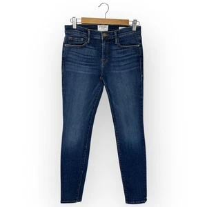 Frame Denim Women's Le Skinny De Jeanne LSJ231 Size 29 ASTELL Dark Wash Jeans - Picture 1 of 10