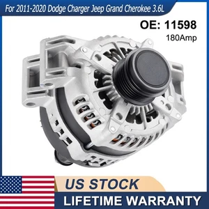 Alternador para Dodge Charger y Jeep Grand Cherokee 2011-2023 3,6 L 180 amperios 11598 - Imagen 1 de 9