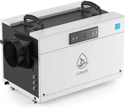 Deshumidificador comercial Lubair 113-145 pt para sótanos Energy Star Crawl Space Foto 1 de 4