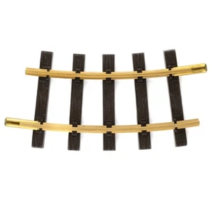 LGB G 11020 - Gebogenes Gleis R1 15° Messinggleis (Spur G) Gartenbahn  Neuware - Bild 1 von 1