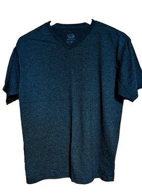 Camiseta para mujer Fruit of the Loom talla XXL (18) algodón/poliéster azul marino PET RESCUE Foto 1 de 4