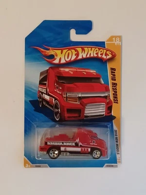 Hot Wheels: Rapid Response (2010 New Models) - Red (New In Package), 18/240 - Image 1 of 4