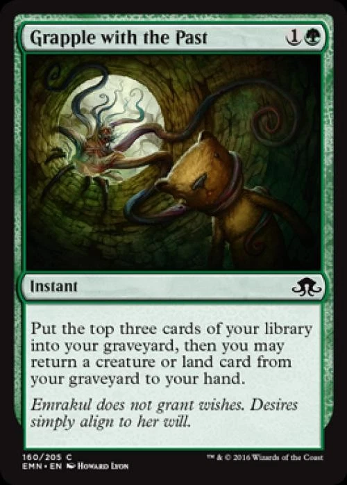 Grapple with the Past -Foil Light Play MTG Eldritch Moon - Image 1 of 1