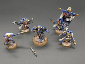 metal oop warhammer 40k space marine Marneus Calgar and Honour Guard - Picture 1 of 8