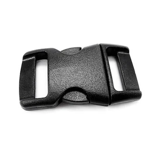 Plastic single adjusting Side Release Buckles for 15 mm webbing, AIC - Picture 1 of 2