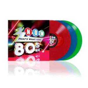 NOW Thats What I Call The 80s Triple Coloured Vinyl LP - Picture 1 of 2