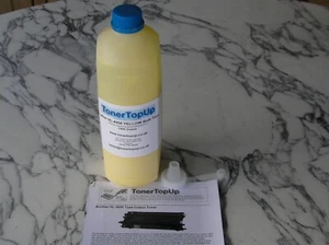 1kg Yellow Toner Refill non OEM for Brother HL4040 HL4050 MFC9450 TN130Y TN115Y - Picture 1 of 2