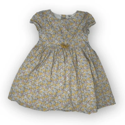 Vestido floral amarillo Oshkosh B'gosh talla 4T Foto 1 de 4