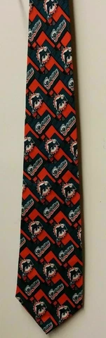 NFL Miami Dolphins Team Neck Tie (Block Pattern) NEW Cover
