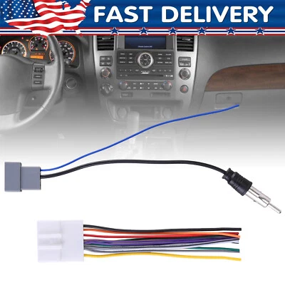 Fit for Nissan Stereo Radio Wire Harness Cable Adapter Connector OEM 70-7552 - Image 1 of 4
