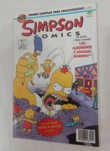 SIMPSONS COMICS #1 - 1993 SPANISH EDITION 'Vid' Mexico Bill Morrison Bongo - Picture 1 of 4