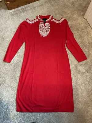 Vestido suéter Ashro talla grande 1X Foto 1 de 4