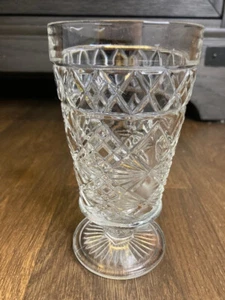 Vintage Hazel Atlas Glaswaren Big Top Erdnussbutter Kelch - Einzeln - Bild 1 von 8