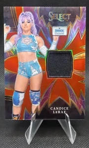 2024 Panini Select WWE - Sparks - Red Prizm #SP-CLR - Candice LeRae /99 Patch - Bild 1 von 2