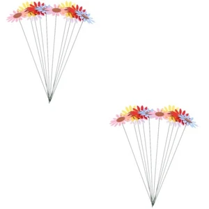 20 Stück Blumen-Gartenstecker, Dekoration, Garten-Gänseblümchen-Blumen- , - Bild 1 von 12