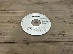 Microsoft Encarta 1999 ’99 Interactive Multimedia Encyclopedia Windows PC CD-ROM - Picture 1 of 3