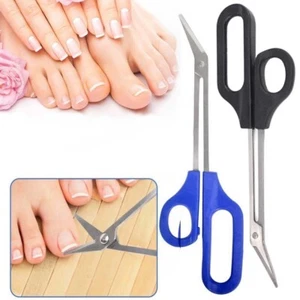 Toe Nail Scissors Clippers Long Reach Handle Thick Nails Heavy Duty Chiropody UK - Picture 1 of 25