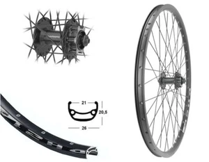 Vorderrad 28" MTB DH21 Disc Shimano TX 506 Scheibenbremse 6 Loch 21-622 28 Zoll - Bild 1 von 1