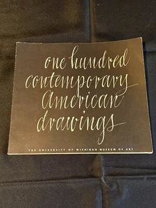 One Hundred Contemporary American Drawings University of Michigan Museum of Art - Imagen 1 de 4