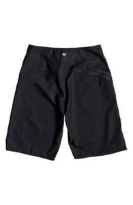 Quiksilver Big Boys' Highline Kaimana Kids Swim Trunks Shorts Black Size 30 - Picture 1 of 2