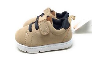 Caters Toddler Baby Boys Park2-BP Crib Shoes Khaki Size 2.5 Toddler