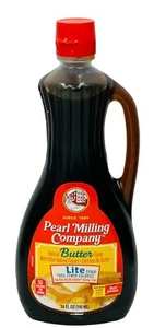 Pearl Milling Company Butter Lite Pancake Syrup 1 BOTTLE OF 24oz Pack - Picture 1 of 7