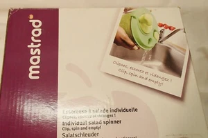 Mastrad Individual Small Green Salad Spinner 8" diameter ~ New - Picture 1 of 2