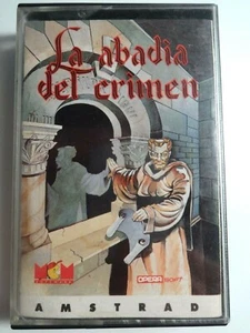 LA ABADIA DEL CRIMEN OPERA SOFT AMSTRAD CPC 464 472 664 6128 - Imagen 1 de 6