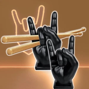 2PCS Drumstick Display Stand Rack Drum Stick Holder Wand Gesture Sticks Case - Picture 1 of 1