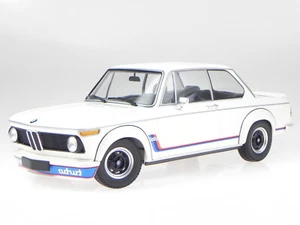BMW e10 2002 Turbo 1973 white diecast modelcar 155026200 Minichamps 1:18 - Picture 1 of 7