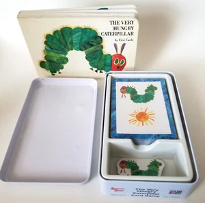 The Very Hungry Caterpillar Eric Carle Card Game + 5” x 7” Board Book - Picture 1 of 15